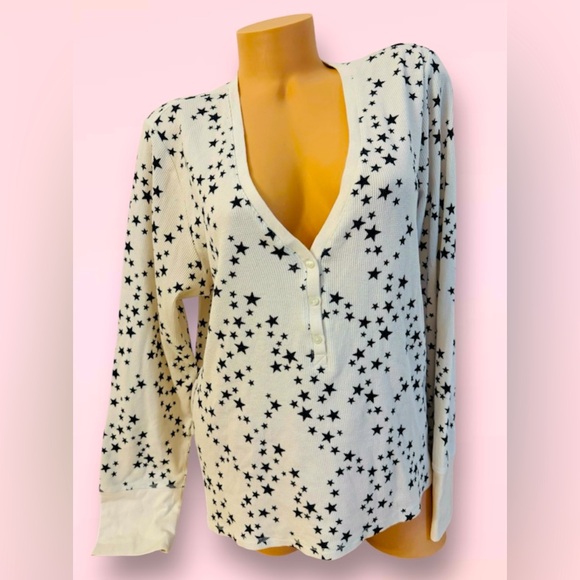 Victoria's Secret Pajama Sleepwear Thermal Top & Cotton Pants Signature - Picture 2 of 9